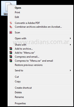 MenuContextualArchivo