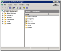 Consola Exchange 2003