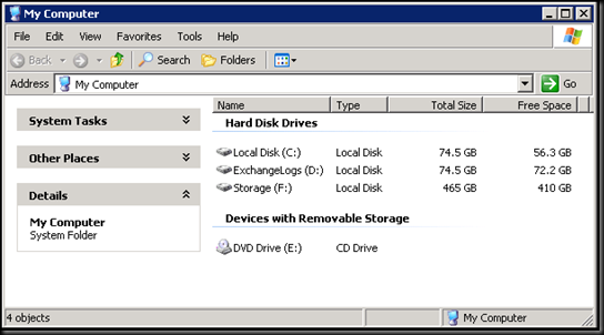 ExchangeLogEspacioDisco